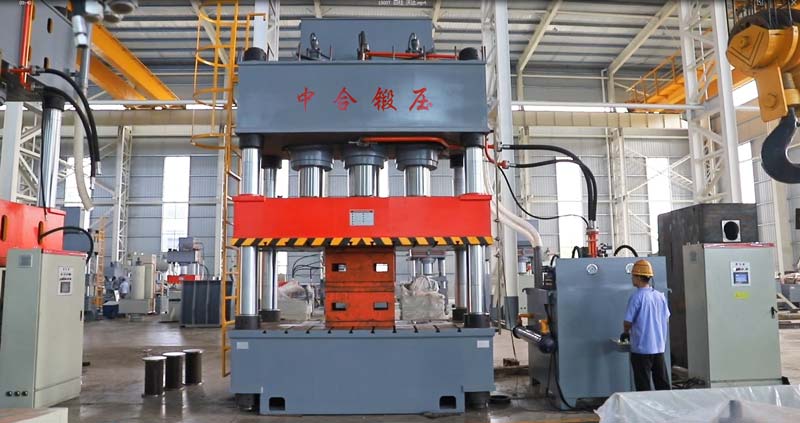 1500噸三梁四柱液壓機的參數(shù)、價格