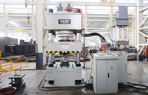 錨桿托盤生產“利器”：滕州中合鍛壓四柱液壓機助力礦山企業發展