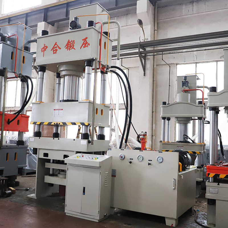 500噸四柱液壓機(jī)帶液壓墊 500噸四柱液壓機(jī)帶液壓墊